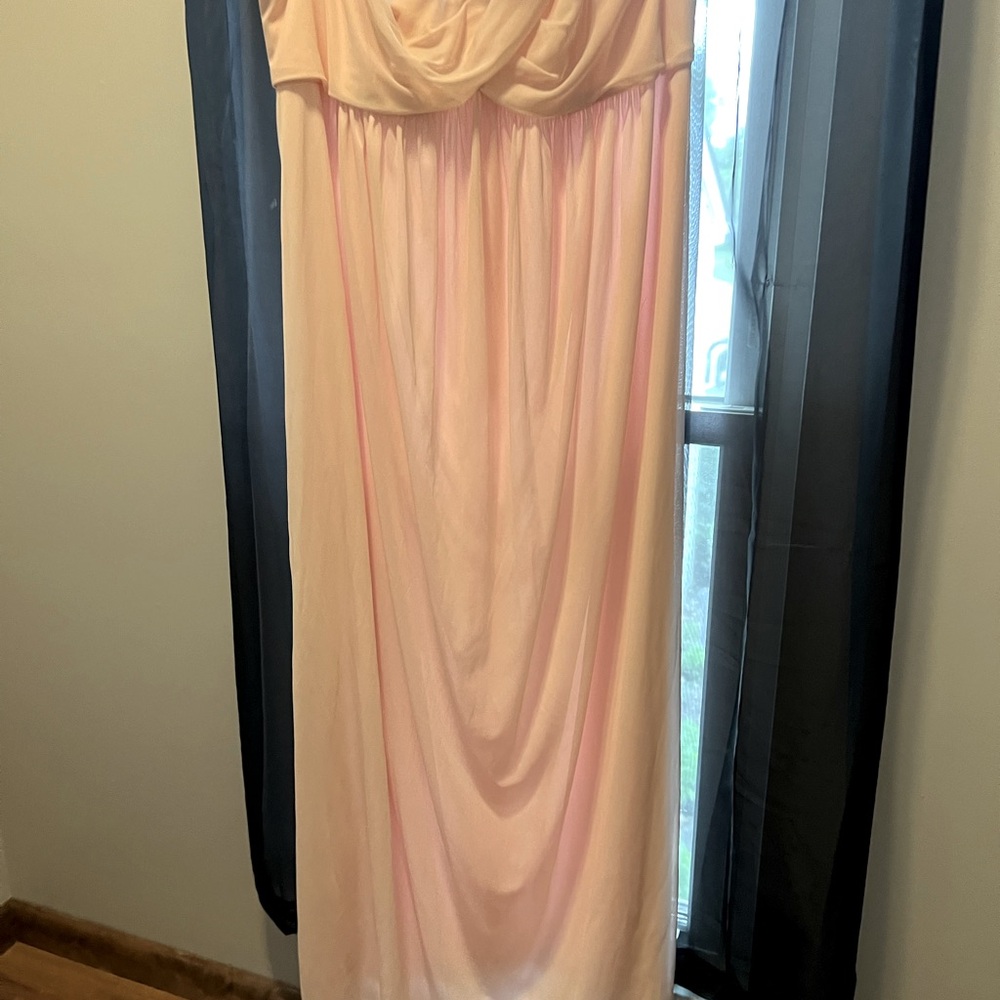 Formal Dress David’s Bridal size Large Light Pink